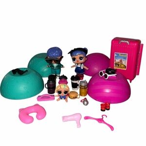 L.O.L. Surprise! Doll Set with Pink and Teal Spheres